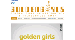Desktop Screenshot of goldengirls.at